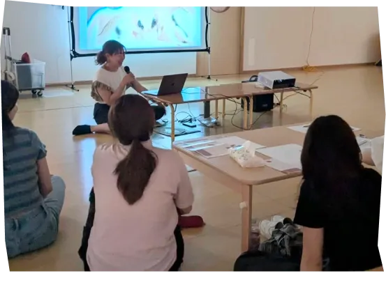 保育園の先生向けの昆虫講座